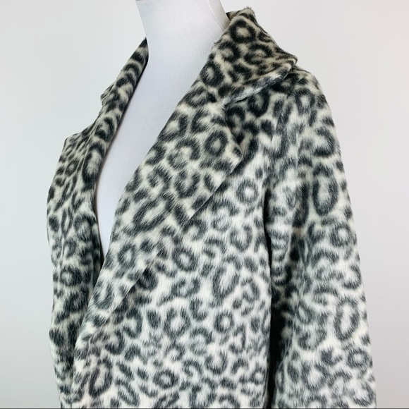 A New Day Leopard Print Coat Small - Picture 10 of 15